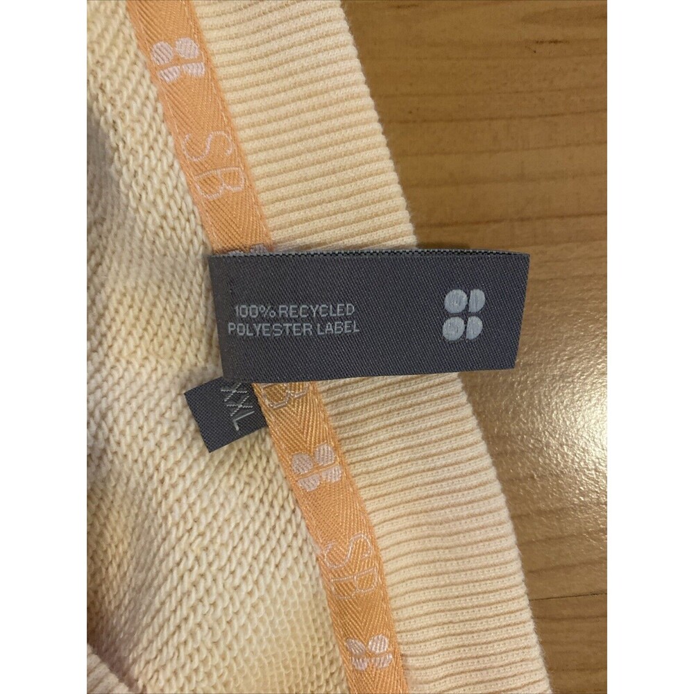 Sweaty Betty Orange Animal Print Crewneck Pullover Sweatshirt -Size‎ XXL - Picture 15 of 15